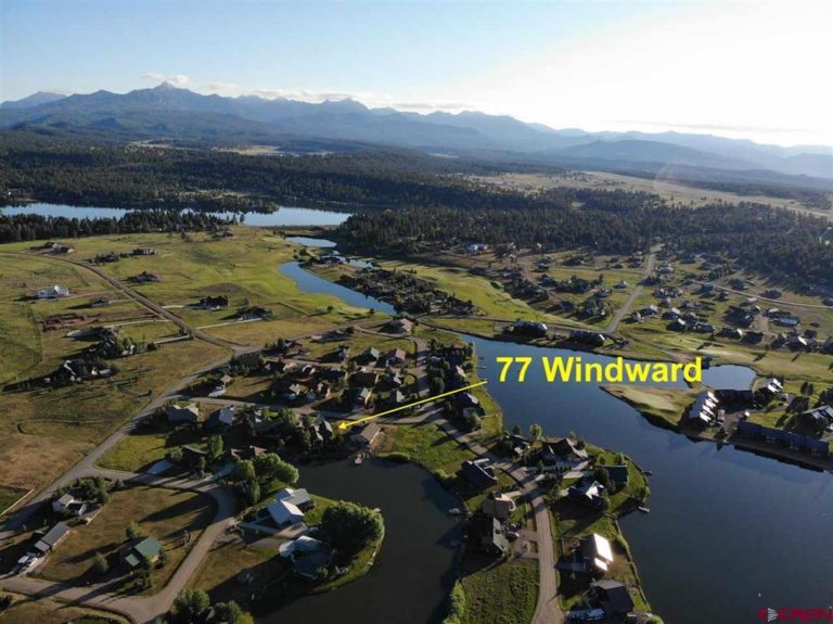77 Windward Drive, Pagosa Springs Colorado - Aerial View