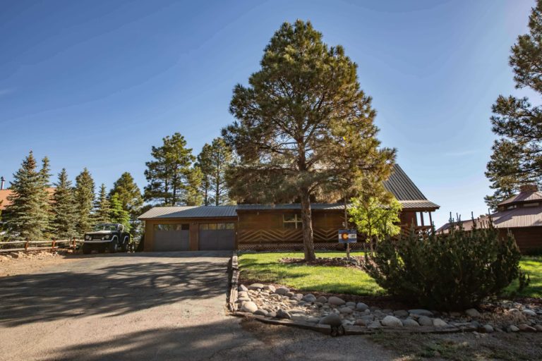 187 West Golf Pl, Pagosa Springs, Colorado - Front of the House and Garage