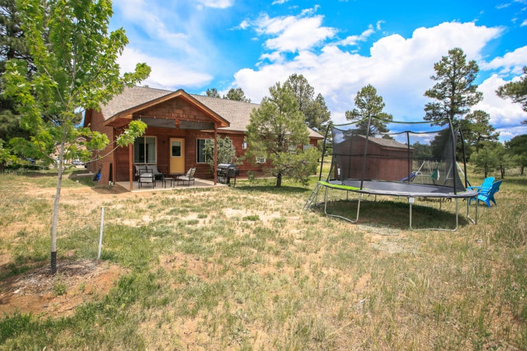 50 Woodsman Drive, Pagosa Springs, Colorado - Back of the House