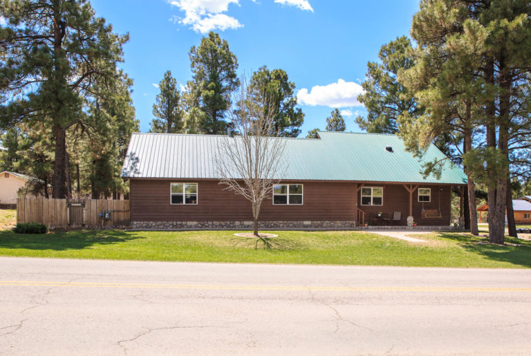 181 Mosswood Dr, Pagosa Springs, Colorado - Front of the House